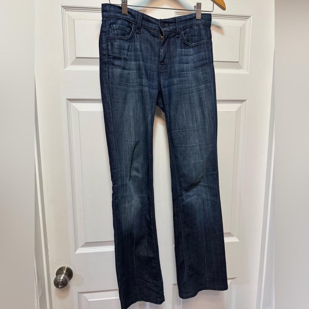 Vintage High-Waisted Bootcut 7 Jeans